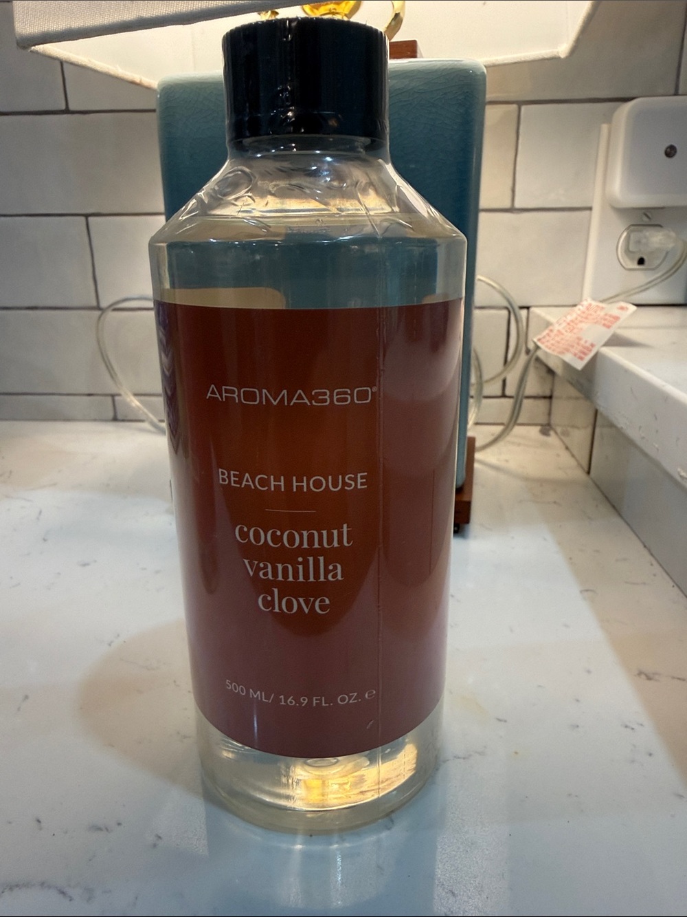 AROMA360 Beach House Coconut Vanilla Clove Home Fragrance Refill - Brown